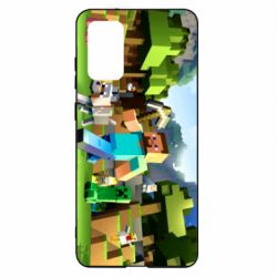 Чохол для Samsung S20+ Minecraft - PrintSalon