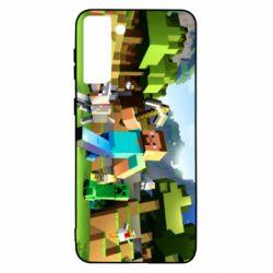 Чохол для Samsung S21+ Minecraft - PrintSalon