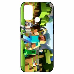 Чехол для Oppo A53/A32/A33 Minecraft