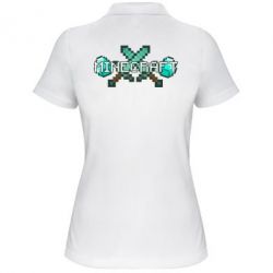 Жіноче поло Minecraft - PrintSalon
