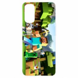 Чохол для Oppo Reno 4Minecraft - PrintSalon