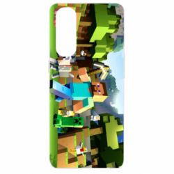 Чохол для Oppo Reno 4 Pro Minecraft - PrintSalon