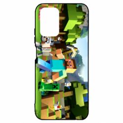 Чохол для Xiaomi Redmi Note 10 Minecraft - PrintSalon