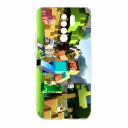 Чохол для Xiaomi Redmi 9 Minecraft - PrintSalon
