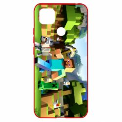 Чохол для Xiaomi Redmi 9c Minecraft - PrintSalon