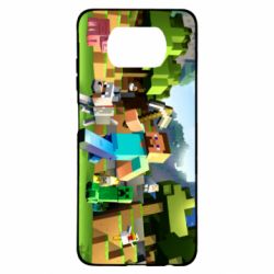 Чохол для Xiaomi Poco X3 Minecraft - PrintSalon
