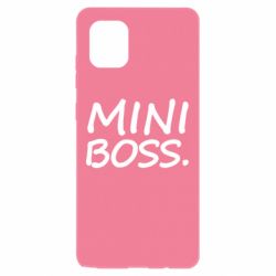 Чехол для Samsung Note 10 Lite Mini boss - PrintSalon