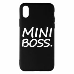 Чехол для iPhone X/Xs Mini boss - PrintSalon