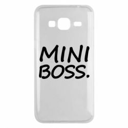 Чехол для Samsung J3 2016 Mini boss - PrintSalon