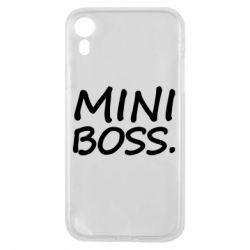 Чехол для iPhone XR Mini boss - PrintSalon
