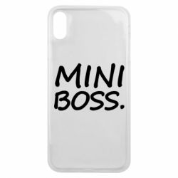 Чехол для iPhone Xs Max Mini boss - PrintSalon