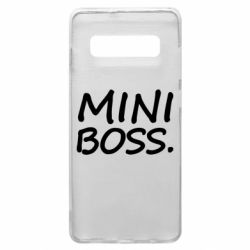 Чехол для Samsung S10+ Mini boss - PrintSalon