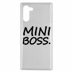 Чехол для Samsung Note 10 Mini boss - PrintSalon