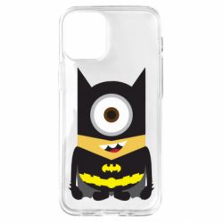 Чохол для iPhone 12 mini Minion Batman - PrintSalon
