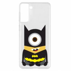 Чохол для Samsung S21+ Minion Batman - PrintSalon