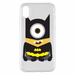 Чохол для iPhone X/Xs Minion Batman - PrintSalon