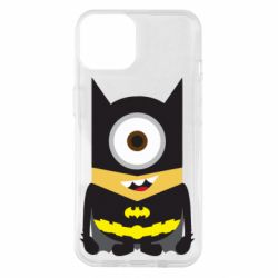 Чохол для iPhone 14 Minion Batman - PrintSalon