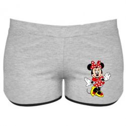 Женские шорты Минни Красавица - PrintSalon