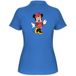 Женское поло Минни Красавица - PrintSalon