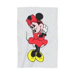 Полотенце с принтом Минни "Мимими" - PrintSalon