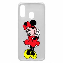 Чехол для Samsung A40 Минни "Мимими" - PrintSalon