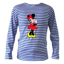 Тельняшка с длинным рукавом Минни "Мимими" - PrintSalon