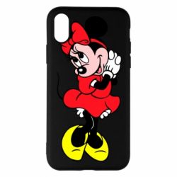 Чехол для iPhone X/Xs Минни "Мимими" - PrintSalon