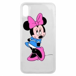 Чехол для iPhone Xs Max Минни стесняется