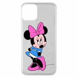 Чехол для iPhone 11 Минни стесняется - PrintSalon