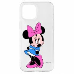 Чехол для iPhone 12 Pro Max Минни стесняется - PrintSalon