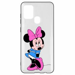 Чохол для Samsung A21s Мінні соромиться