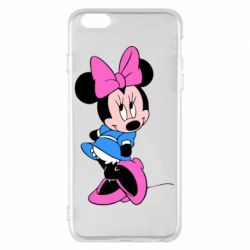 Чехол для iPhone 6 Plus/6S Plus Минни стесняется