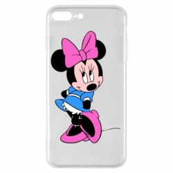 Чехол для iPhone 7 Plus Минни стесняется