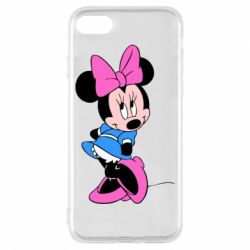Чехол для iPhone 8 Минни стесняется - PrintSalon
