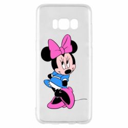 Чехол для Samsung S8 Минни стесняется - PrintSalon