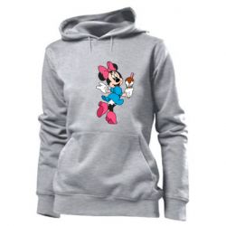 Худі жіноче Minnie Mouse and Ice Cream - PrintSalon