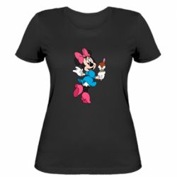 Жіноча футболка Minnie Mouse and Ice Cream - PrintSalon