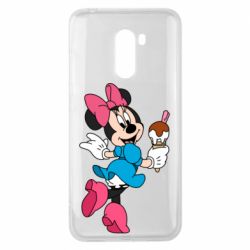 Чохол для Xiaomi Pocophone F1 Minnie Mouse and Ice Cream - PrintSalon