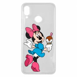 Чохол для Huawei P Smart Plus 2018 Minnie Mouse and Ice Cream - PrintSalon