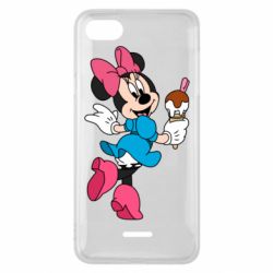 Чохол для Xiaomi Redmi 6A Minnie Mouse and Ice Cream - PrintSalon
