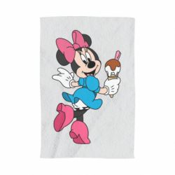 Рушник з принтом Minnie Mouse and Ice Cream - PrintSalon