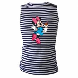 Майка-тільняшка Minnie Mouse and Ice Cream - PrintSalon