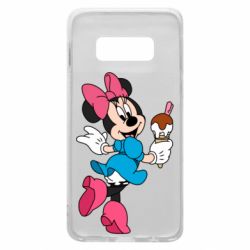Чохол для Samsung S10e Minnie Mouse and Ice Cream - PrintSalon