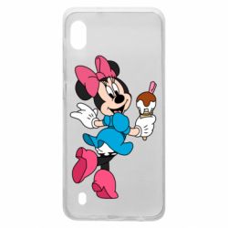 Чохол для Samsung A10 Minnie Mouse and Ice Cream - PrintSalon