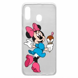 Чохол для Samsung A30 Minnie Mouse and Ice Cream - PrintSalon