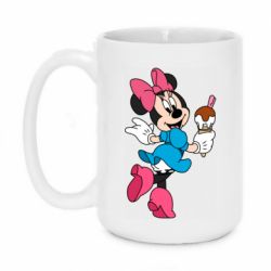 Чашка 420ml Minnie Mouse and Ice Cream - PrintSalon