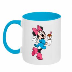 Чашка двокольорова Minnie Mouse and Ice Cream