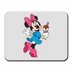 Килимок для миші Minnie Mouse and Ice Cream - PrintSalon
