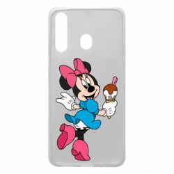 Чохол для Samsung A60 Minnie Mouse and Ice Cream - PrintSalon