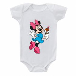 Дитячий бодік Minnie Mouse and Ice Cream - PrintSalon